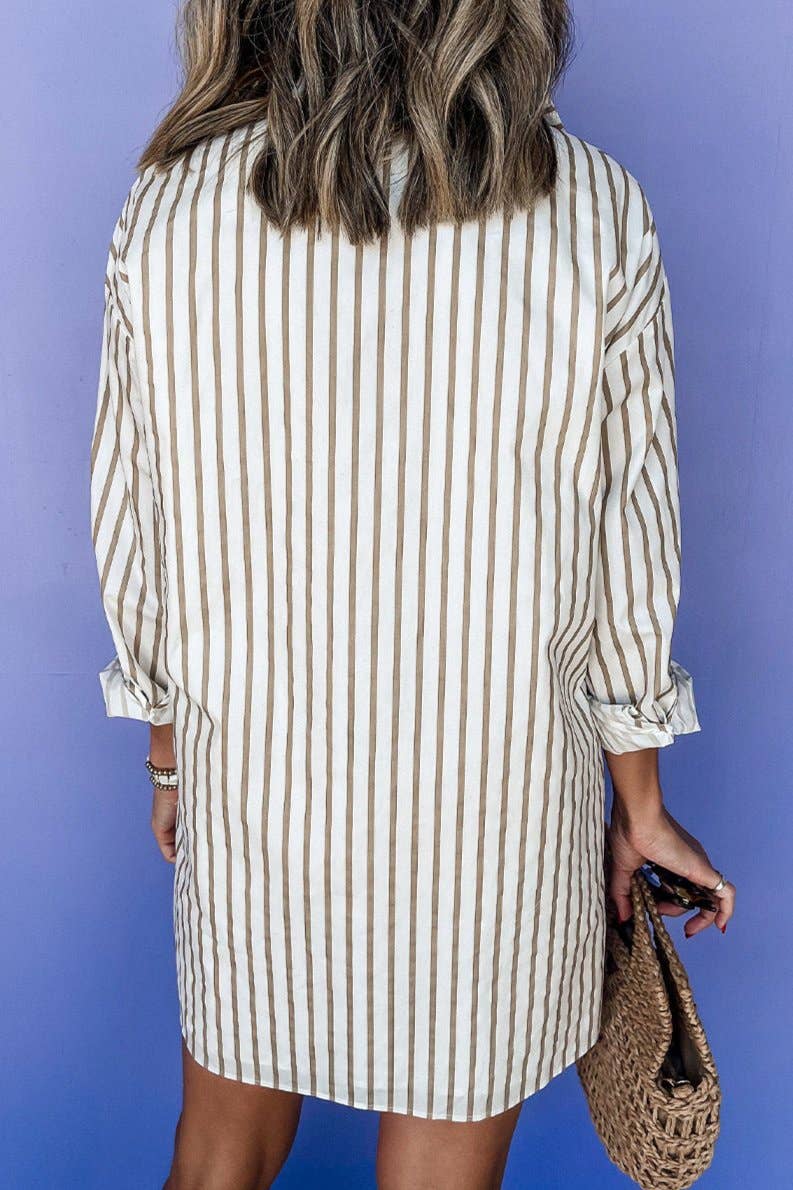 Your the Best Striped Dress