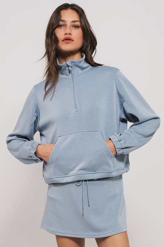 Blue Stone OR Black Zip Up