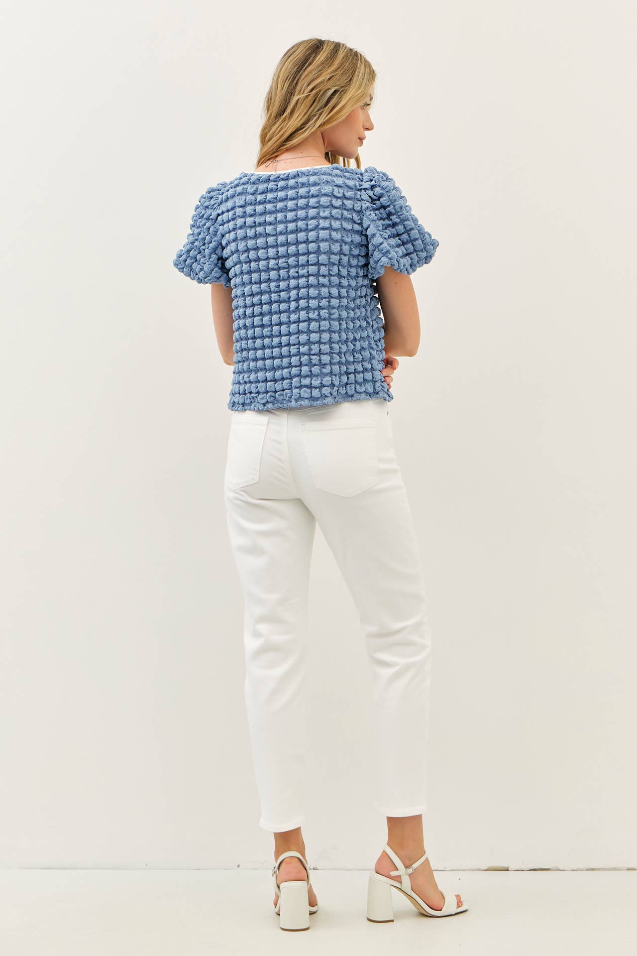 Bubbly Blue Top