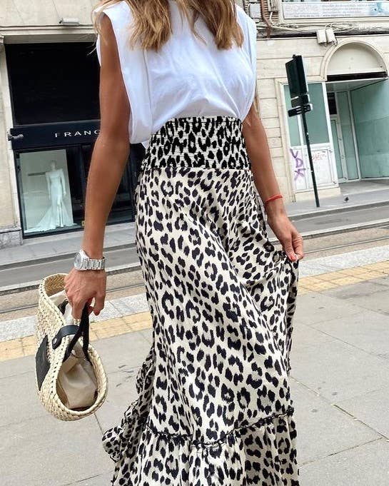 Leopard Skirt