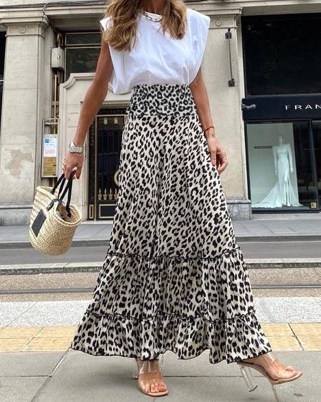 Leopard Skirt