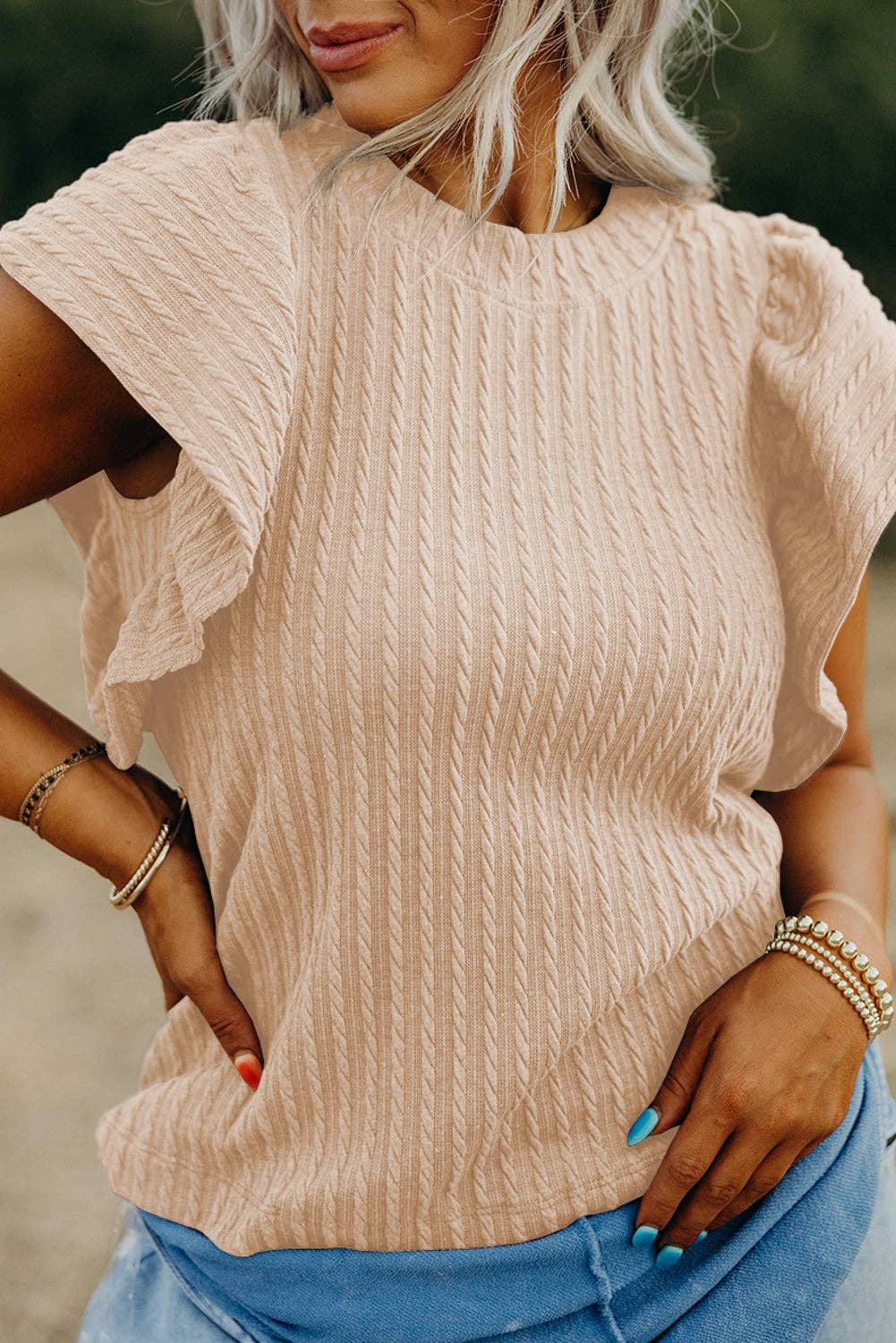 Basic Beige Top