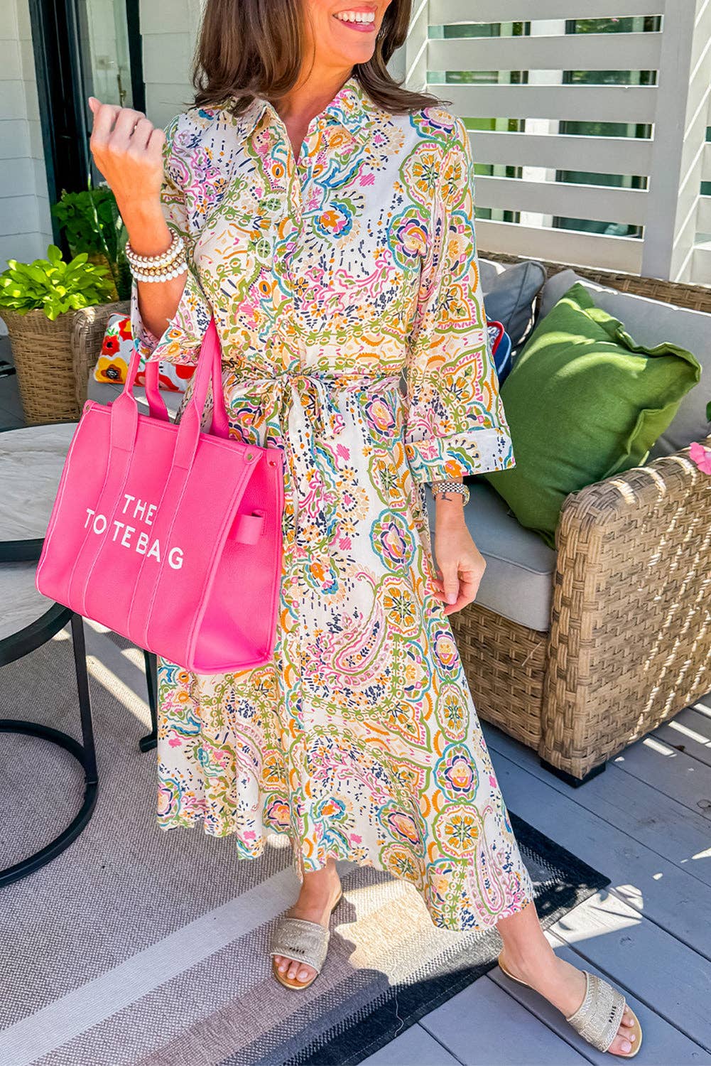 Miss Paisley Midi Dress