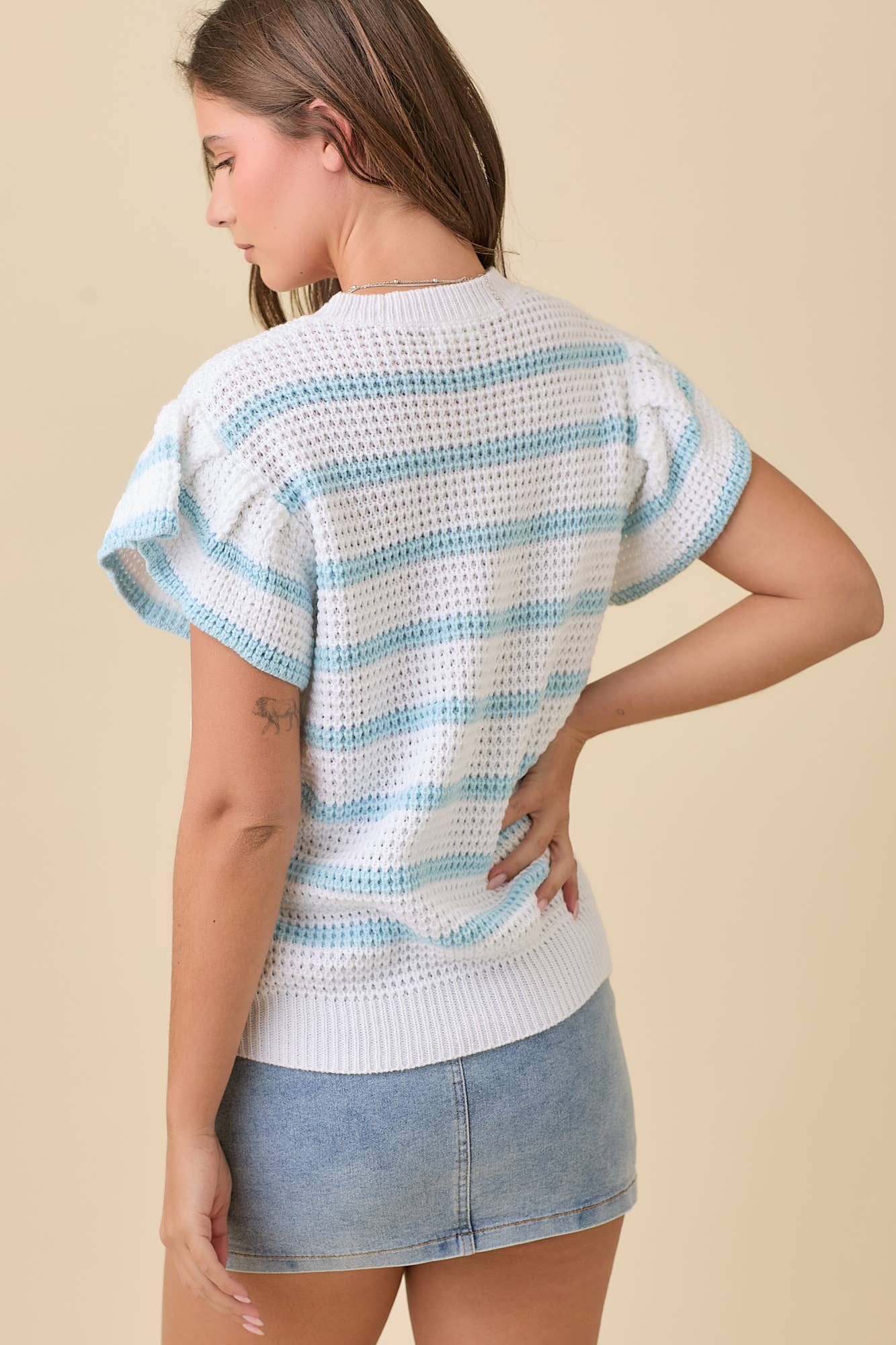 Cottager Core Knit Top