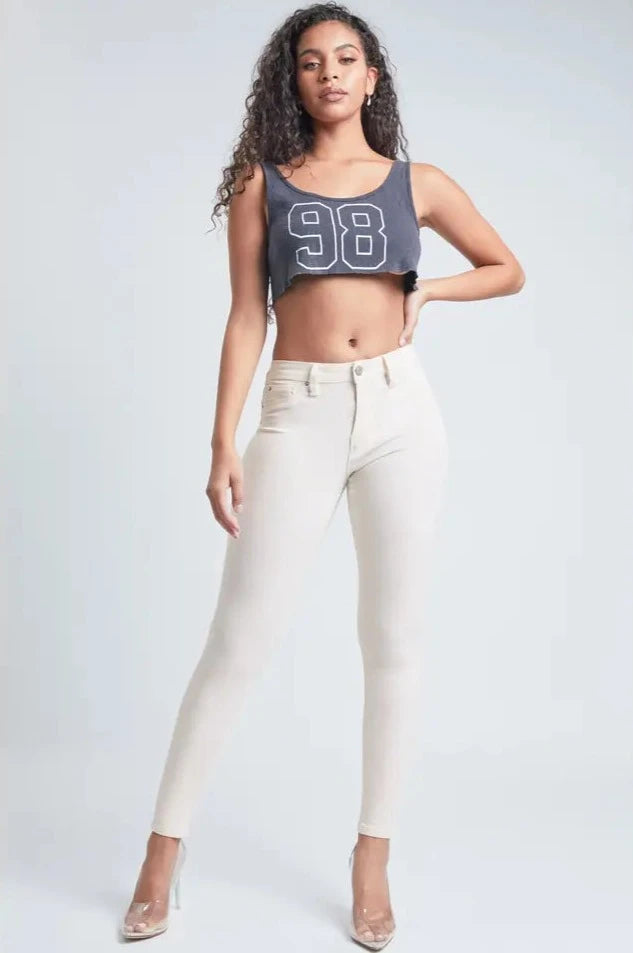 YMI Adrian Hyperstretch Mid-Rise Skinny Jean