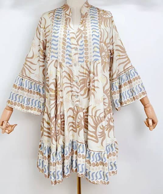Blue Italian Dress