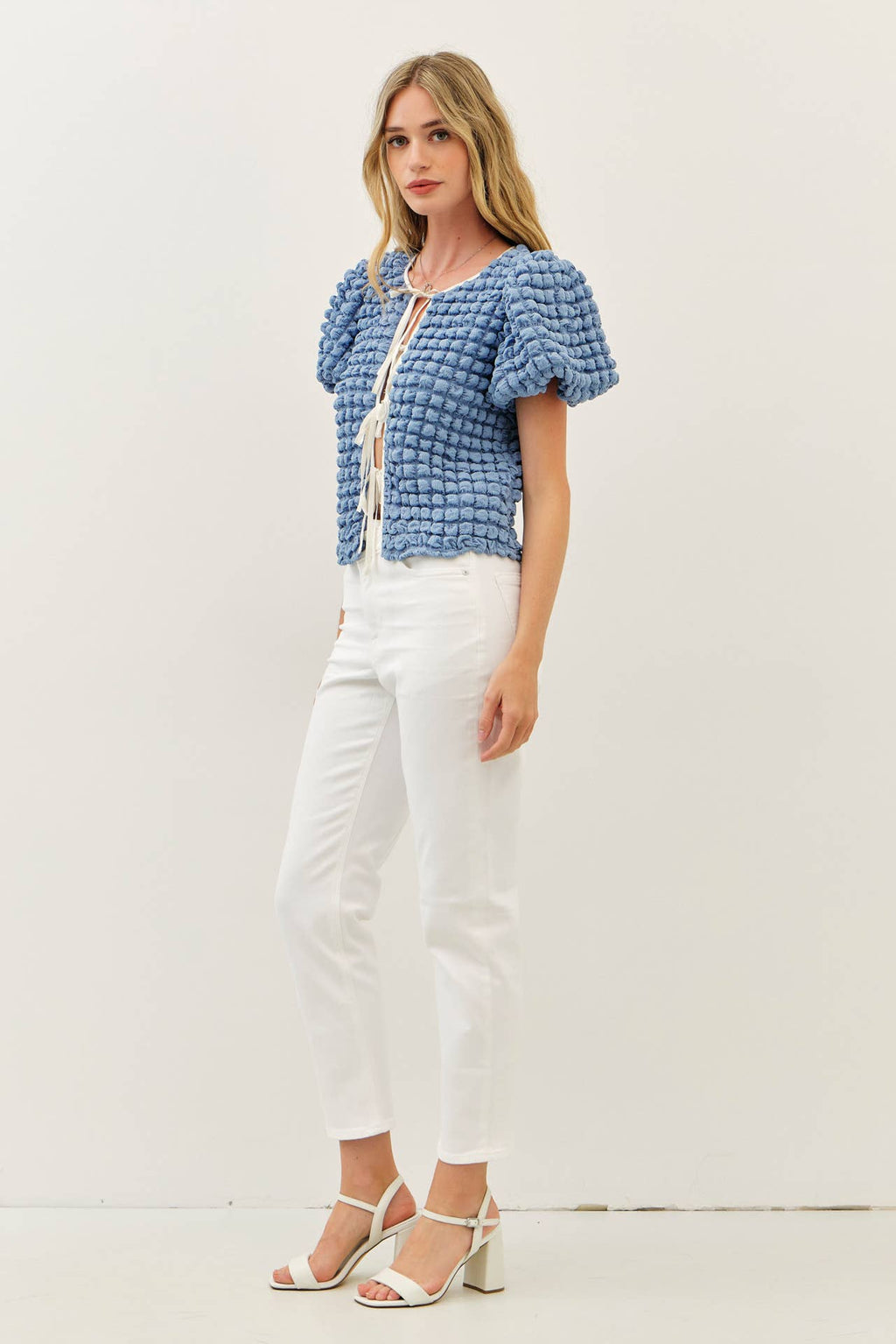 Bubbly Blue Top