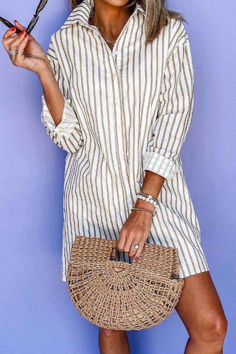 Your the Best Striped Dress