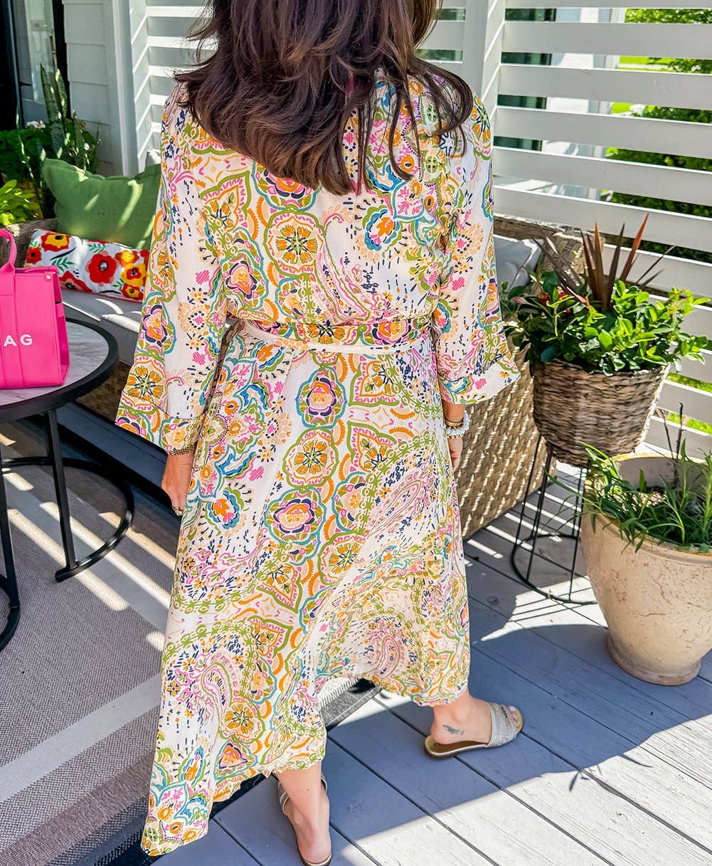 Miss Paisley Midi Dress