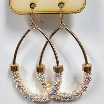 Pink Panache Teardrop Earring