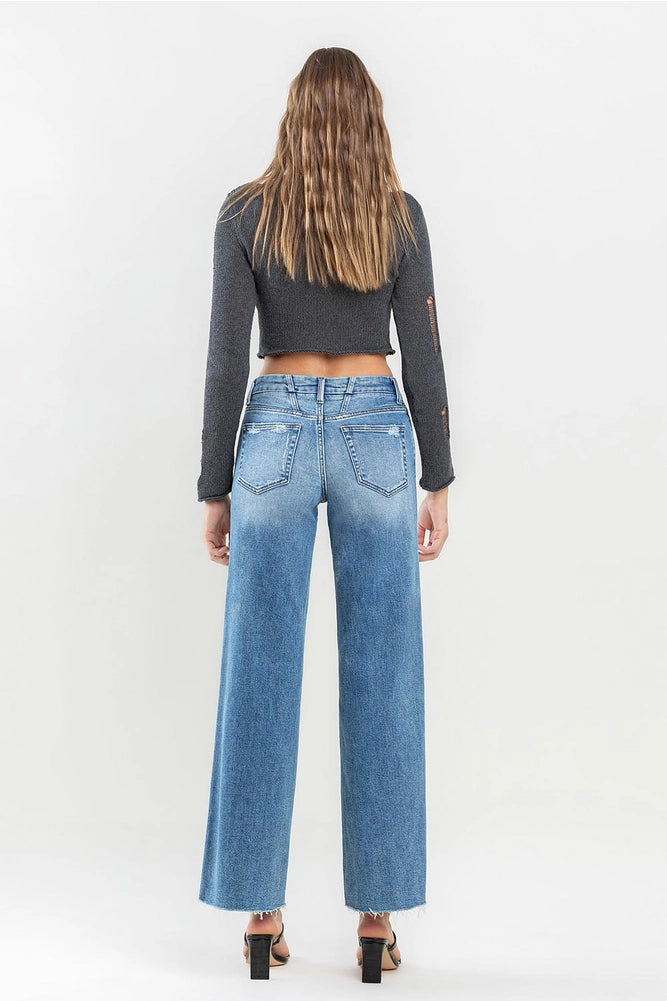 Vervet Mid Rise Ankle Hem Jean