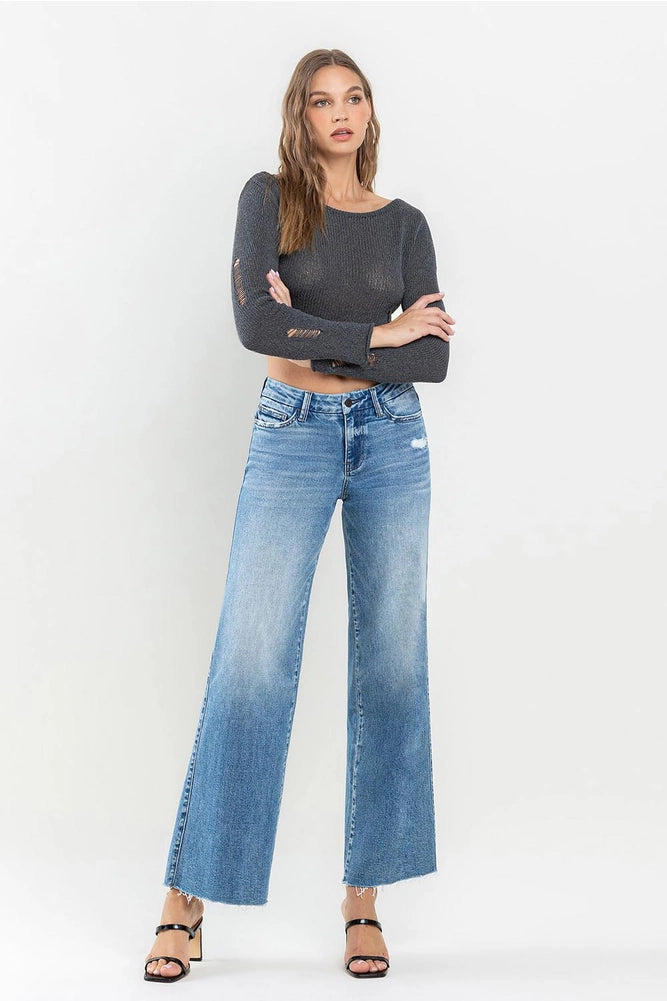 Vervet Mid Rise Ankle Hem Jean