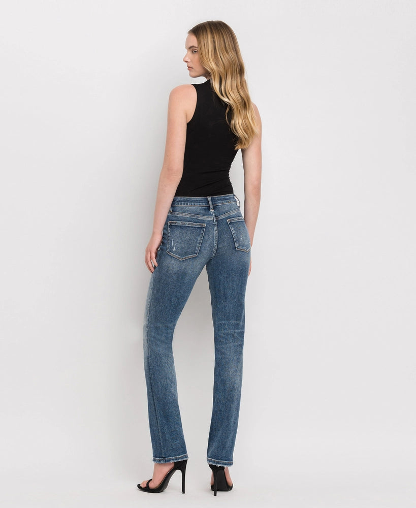 Vervet Mid Rise Straight Jean